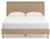 Ashley Cielden Two-tone King Panel Bed