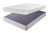 Ashley Chime 8 Inch Memory Foam White King Mattress with Foundation