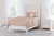 Ashley Mollviney White Twin Panel Bed