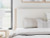 Ashley Cadmori Black White King Upholstered Panel Bed