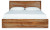 Ashley Dressonni Brown California King Panel Bed with Mirrored Dresser Ashley Dressonni Brown California King Panel Bed with Mirrored Dresser