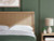 Ashley Cielden Two-tone Queen Panel Bed with Mirrored Dresser