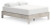 Ashley Shawburn Whitewash Queen Platform Bed with Dresser
