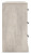 Ashley Shawburn Whitewash Queen Platform Bed with Dresser