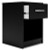 Ashley Finch Black Queen Platform Bed with Dresser and 2 Nightstands