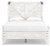 Ashley Shawburn Whitewash Full Platform Bed with Dresser Ashley Shawburn Whitewash Full Platform Bed with Dresser