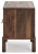 Ashley Calverson Mocha Full Platform Bed with 2 Nightstands