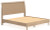 Ashley Cielden Two-tone King Panel Bed with Dresser