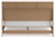 Ashley Cielden Two-tone King Panel Bed with Dresser