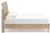Ashley Cielden Two-tone King Panel Bed with Dresser