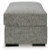 Ashley Dunmor Graphite Chair and Ottoman Ashley Dunmor Graphite Chair and Ottoman