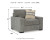 Ashley Dunmor Graphite Chair and Ottoman Ashley Dunmor Graphite Chair and Ottoman