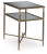 Ashley Cloverty Aged Gold Finish Coffee Table with 2 End Tables