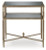 Ashley Cloverty Aged Gold Finish Coffee Table with 2 End Tables