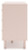 Ashley Wistenpine Blush Twin Upholstered Panel Headboard with Dresser
