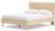 Ashley Cabinella Tan Queen Platform Panel Bed with Dresser and Nightstand