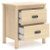 Ashley Cabinella Tan Queen Platform Panel Bed with Dresser and Nightstand