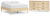 Ashley Cabinella Tan Full Platform Bed with Dresser