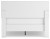 Ashley Hallityn White Full Panel Headboard with Dresser and 2 Nightstands