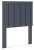 Ashley Simmenfort Navy Blue Twin Panel Headboard with Dresser and Nightstand