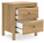 Ashley Bermacy Light Brown Queen Platform Panel Bed with Dresser and 2 Nightstands