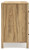 Ashley Bermacy Light Brown Full Panel Headboard with Dresser, Chest and 2 Nightstands