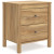 Ashley Bermacy Light Brown Full Panel Headboard with Dresser and 2 Nightstands