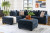 Ashley Aviemore Ink 2-Piece Sectional with Ottoman
