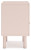 Ashley Wistenpine Blush Twin Panel Bed with Dresser and Nightstand