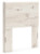 Benchcraft Lawroy Light Natural Twin Panel Headboard with Dresser and 2 Nightstands