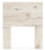 Benchcraft Lawroy Light Natural Twin Panel Headboard with Dresser and 2 Nightstands