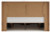 Ashley Lawroy Light Natural King Panel Storage Bed with Mirrored Dresser B100/14/B2310/56S/58/60(2)/31/36