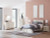 Ashley Lawroy Light Natural Full Panel Storage Bed with Mirrored Dresser and Chest B100/12/B2310/50(2)/84S/87/31/36/46