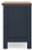 Ashley Landocken Brown Blue Twin Panel Headboard with Dresser and 2 Nightstands