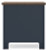 Ashley Landocken Brown Blue Queen Panel Headboard with Dresser and 2 Nightstands