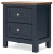 Ashley Landocken Brown Blue Queen Panel Headboard with Dresser and 2 Nightstands