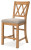 Ashley Havonplane Brown Counter Height Dining Table and 6 Barstools and Bench Ashley Havonplane Brown Counter Height Dining Table and 6 Barstools and Bench