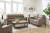 Ashley Bristenfort Brown Black Coffee Table with 1 End Table