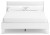 Ashley Socalle Black Queen Panel Platform Bed with Dresser and Nightstand