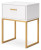 Ashley Socalle Black Queen Panel Platform Bed with Dresser and Nightstand