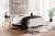 Ashley Socalle Black Queen Panel Platform Bed with Dresser and Nightstand