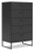 Ashley Socalle Two-tone Full Platform Bed with Dresser, Chest and 2 Nightstands