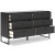 Ashley Socalle Two-tone Full Platform Bed with Dresser and 2 Nightstands