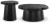 Ashley Wimbell Black Coffee Table with 1 End Table