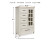 Benchcraft Shaybrock Antique White California King Panel Bed with Mirrored Dresser, Chest and Nightstand B683/82/94/31/36/48/92
