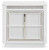 Ashley Chalanna White Queen Upholstered Storage Bed with Dresser and 2 Nightstands