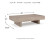 Ashley Jorlaina Light Grayish Brown Coffee Table with 1 End Table