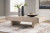 Ashley Jorlaina Light Grayish Brown Coffee Table with 1 End Table