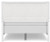 Ashley Binterglen White Queen Panel Bed with 2 Nightstands