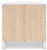 Ashley Binterglen White Queen Panel Bed with 2 Nightstands